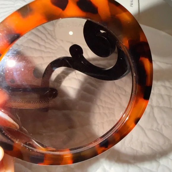 Prada Minimal Baroque Women's Tortoise and Red Swirl Sunglasses - Picture 6 of 15